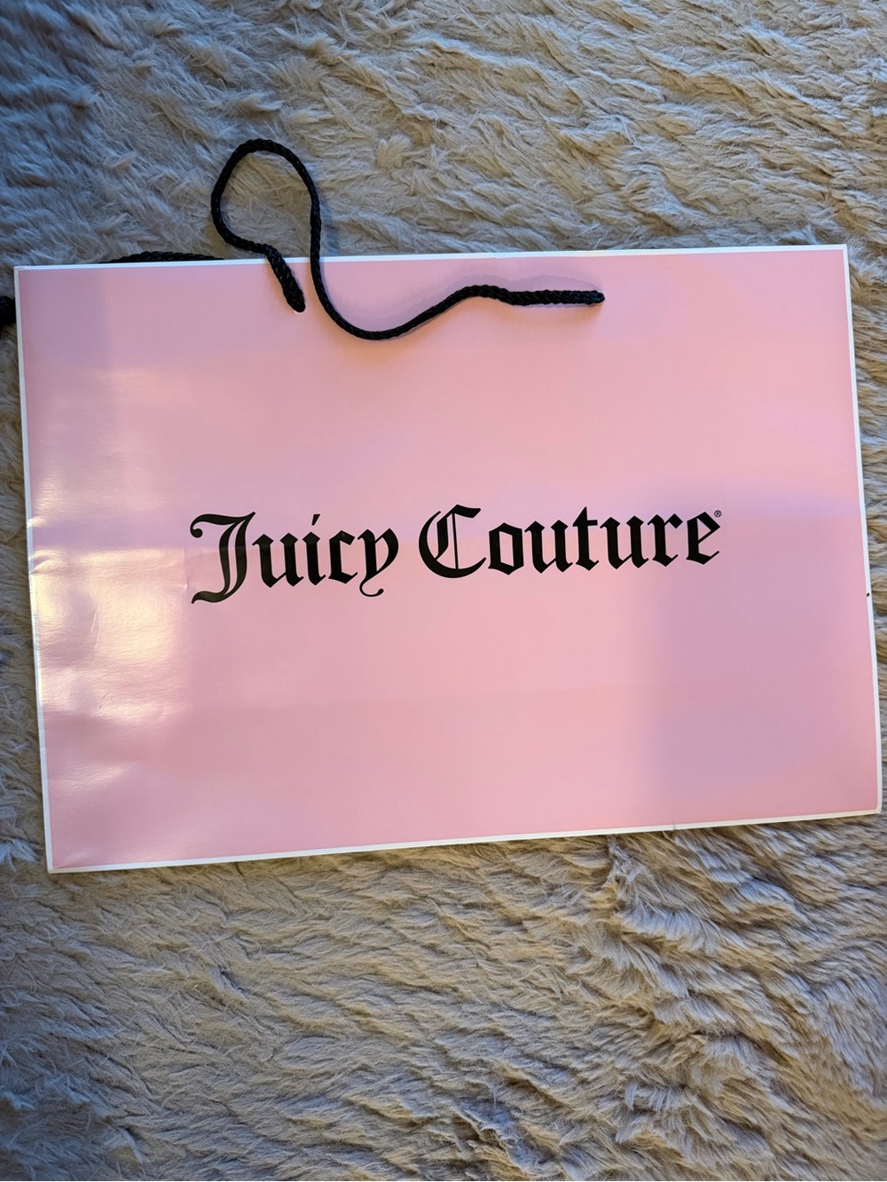 EARLY 2000 JUICY COUTURE SHOPPING BAG big size